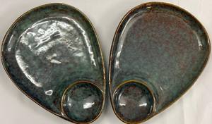 Vaisselle en céramique écologique de haute qualité pour la restauration, assiette peu profonde en porcelaine pour restaurant, compatible micro-ondes, faite à la main - Product Image 2