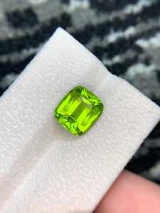 Natural <b>Peridot</b> Green Faceted Gemstone Loose Stone For Jewelry Making <b>Ring</b> Pendant Collector Grade Crystal - Product Image 5