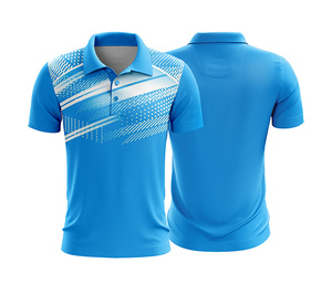 Custom Quick Dry Sublimated Polo Jersey Manufacturer Durable Stitching for Men Women Youth Quick-Dry Dry-Fit Active Polo - Product Image 2