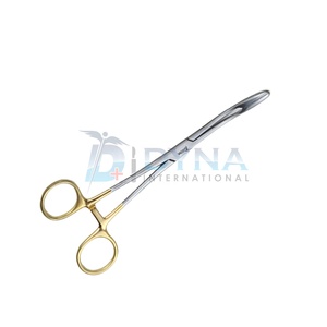 Stainless Steeel Gross Dressing Forceps Curved With Catch <b>Box</b> <b>Lock</b> High Qiality Surgrical Instruments - Product Image 3
