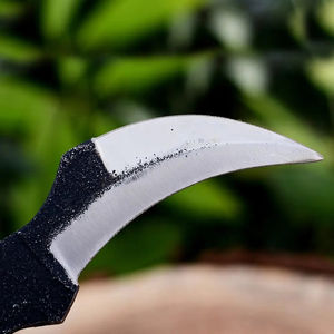 Cuchillo de Cocina Burraq, Hecho a Mano, Estilo Medieval, Forjado en Acero al Carbono, Industrial, DIY, OEM, Multifuncional, con Hoja Fija - Product Image 4