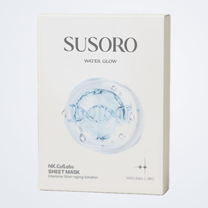 แผ่นมาส์กหน้าเกาหลี NK Cell Labs SUSORO Hydrogen Glow Sheet Mask ผลิตในเกาหลี บำรุงผิวหน้าเพื่อความงาม - Product Image 3