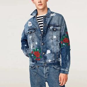 Chaqueta Vaquera de Primera Calidad |   Abrigo de Mezclilla de Algodón de Alta Densidad para Hombre, Venta al Por Mayor - Product Image 2