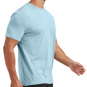 Nouveauté 2025 – T-shirts décontractés pour hommes, col rond, manches courtes, 100 % coton respirant et à séchage rapide – Vente en gros - Product Image 4