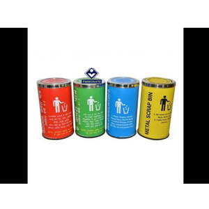 2026 Eco-Friendly Outdoor Wet-Dry Separation Induction <b>Sensor</b> Automatic Foot Pedal Plastic Garbage <b>Bin</b> - Product Image 2
