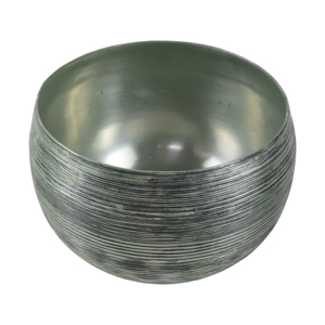 Silver Bowl Shaped Glass Metal <b>Candle</b> Votive Indoor Home Villa Wedding <b>Dinner</b> <b>Candle</b> Making Design for Elegant Settings - Product Image 5