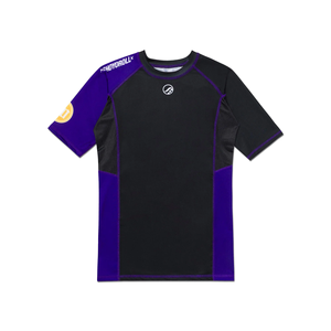 Camiseta Rash Guard Personalizada de Manga Corta, Transpirable, Ecológica, con Protección UV UPF50, Unisex, para BJJ, 2026 - Product Image 3