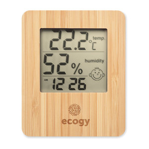 Stazione meteo orologio da tavolo intelligente Suncity per merchandising all'aperto - Product Image 6