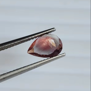 Piedra de Sol de Oregón Rosa Natural Brillante, Corte Schiller, 6X8MM, 100% Natural, Forma de Pera, Facetada, Gema Suelta de Oregón para Joyería - Product Image 6