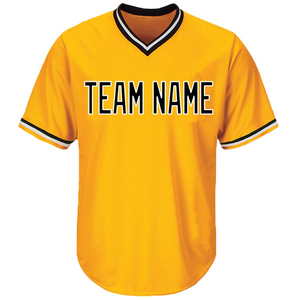Custom Logo Printing Breathable Quick Dry 100% Polyester <b>Baseball</b>/Softball Jersey for Unisex Digital Print Wholesale - Product Image 4