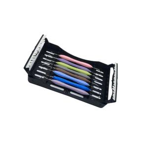 Kit de Instrumentos para Restauraciones Anteriores y Posteriores ARTE, 10 Piezas, Manual, Totalmente Autoclavable, Silicona Ergonómica, Codificación por Colores - Product Image 5