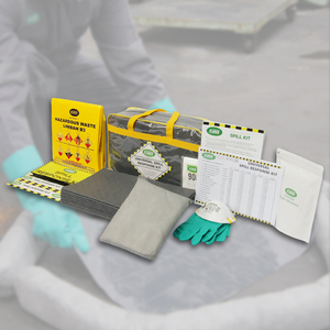 Kit de Derrames Universal Portátil SABER de 10L en Bolsa Flexible |   Kit de Emergencia Ligero y Ecológico 100% Polipropileno para Combustible - Product Image 1