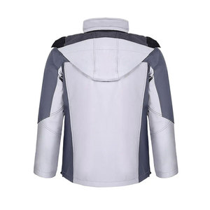 Top Quality <b>Men</b> Hiking Softshell Customized Logo Working <b>Jackets</b> Hunting Zipper Pocket Waterproof Outwear Softshell <b>Jackets</b> - Product Image 2
