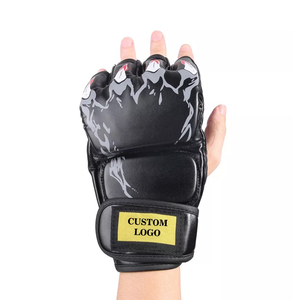 Guantes de Boxeo de Cuero de 8oz al por Mayor, Guantes de Kickboxing con Logotipo Personalizado para Adultos, Entrenamiento Profesional, Sparring, Fabricante OEM - Product Image 4