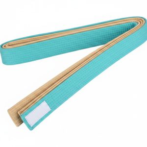 Ceinture de combat unisexe personnalisée avec logo brodé, en coton de haute qualité, pour le karaté/le taekwondo/les arts martiaux - Product Image 2