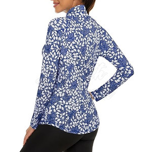 Camiseta Deportiva de Manga Larga para Mujer, Duradera, Transpirable, Ligera, con Logotipo Frontal, Cómoda para Rutinas Activas - Product Image 3