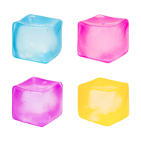 10 Diseños Variados al por Mayor, Juguetes Sensoriales TPR, Bloques de Maltosa con Forma de Cubo de Hielo, Antiestrés, Regalos