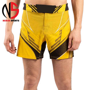 Short de Muay Thai en polyester 100 % de haute qualité pour sublimation – Créez vos propres shorts de MMA, shorts de combat, vêtements d'arts martiaux élégants 2026 - Product Image 1