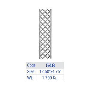 Barandilla de Balcón Estrecha de Aluminio Estilo Gótico, Panel de Hierro Fundido, Barandilla de Escalera para Villa de Lujo, Reja de Terraza, Precio de Fábrica - Product Image 6