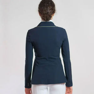 Traditional Hunter Style Women Show Coat Classic Three Button Equestrian Jacket Slim Fit Horseback <b>Riding</b> Apparel - Product Image 6