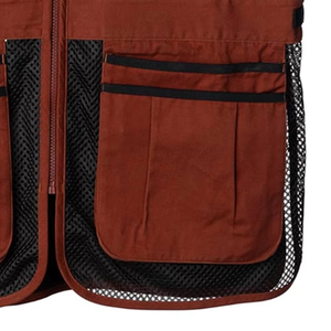 Nouveau gilet de chasse pour hommes, design personnalisé, dernière collection, respirant, motif uni, faible MOQ, prix de gros abordables, gilet de chasse pour hommes - Product Image 4
