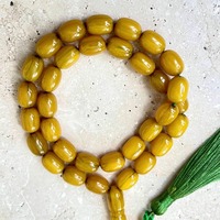 Perles rondes en résine Tasbeeh FAIZA CRAFT, perles de prière islamiques faites à la main, écologiques, prix de gros, qualité supérieure