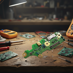 Carte de connecteur de charge pour Nokia 7.1 TA-1085 TA-1095 TA-1096 TA-1100 – Composant de remplacement pour carte mère - Product Image 3