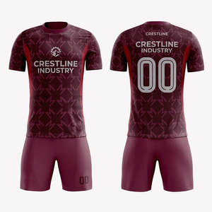 Ensemble d'uniformes de football personnalisés, maillot et short de football par sublimation, kit d'entraînement OEM - Product Image 5
