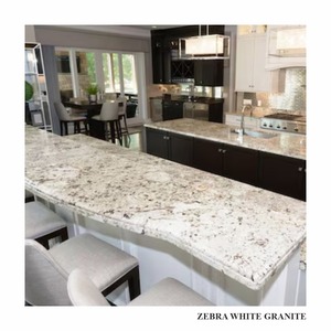 Distinctive Zebra White Cutter <b>Granite</b> Slabs 2CM Natural Stone for Flooring, Wall Cladding and Interior Applications - Product Image 4