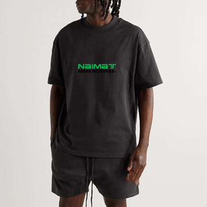 Naimat Abbas Industries เสื้อยืดผ้าฝ้ายแขนสั้นคอกลมลำลองสไตล์สตรีทแวร์ - Product Image 5