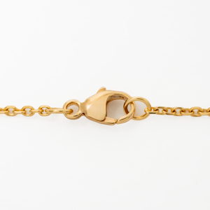 สร้อยคอเพชรทรงกลมมินิมอล ทองคำขาว 14K ประดับเพชร D-G/VS น้ำหนัก 0.28 กะรัต ผลิตในห้องปฏิบัติการ ฝังแบบ Bezel Setting รับรองโดย IGI ขายดี - Product Image 4
