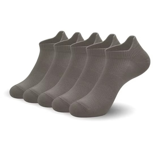 Chaussettes mi-mollet en coton pour femme, les plus vendues, respirantes, antibactériennes, pour le fitness, avec design intégré sur le corps et le bord du chaussette - Product Image 2