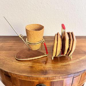 Juego de Posavasos de Ratán Premium, Perfecto para Mesa de Comedor, Tazas de Café, Barra de Cocina, Fiestas y Regalos, de la India - Product Image 6