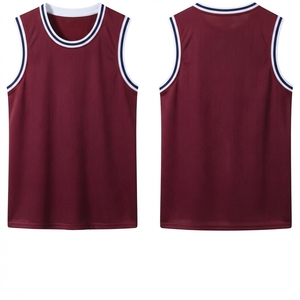 Meilleures ventes, prix compétitif, faible MOQ, nouveaux maillots de basket-ball OEM, confortables, de haute qualité, tendance, 100% polyester - Product Image 4