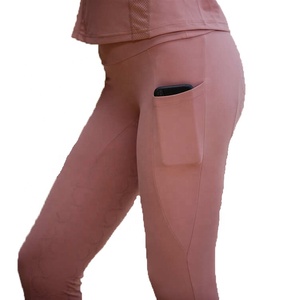 Pantalon d'équitation extensible 4 directions de haute qualité, leggings, collants, vêtements d'équitation en tissu technique au toucher doux - Product Image 4