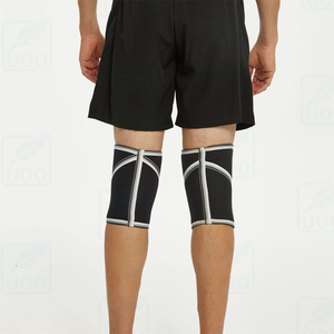 Bandes de compression professionnelles pour genoux, réglables, pour haltérophilie, powerlifting, entraînement aux squats, soutien des genoux pour la force - Product Image 2