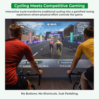 Sistema de Juego de Ciclismo Multijugador Interactivo Eshark |   Plataforma Educativa y de Fitness Metálica con Sensores |   INEK00021