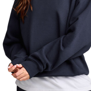 <b>Women</b> Casual Sweatshirt Long Sleeve Pullover Soft Fleece <b>Top</b> Comfortable Everyday Sportswear Fashion Clothing Custom Manufacture - Product Image 3