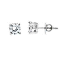 Boucles d'oreilles en argent sterling 925 pour femmes, diamants à haute teneur en carbone, pierres de luxe, confortables à porter au quotidien, pour occasions spéciales