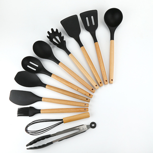 Ensemble d'ustensiles antiadhésifs élégants, parfaits pour la friture, la cuisson, le service et la cuisson saine sans huile - Product Image 6