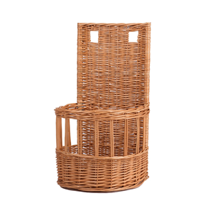 Table-Top Rattan Bread Basket, Medium Handcrafted Woven Baguette Display <b>Stand</b> For Bakeries, Vietnam Manufacturer - Product Image 2