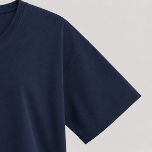 100% Cotton Custom Women's V-Neck Drop Shoulder Regular Fit Short Sleeve Casual Breathable T-Shirt - Product Image 6