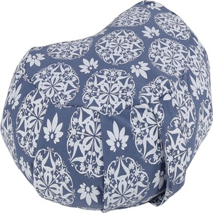 Coussin de méditation tendance en forme de croissant, 100 % coton, garni de sarrasin, pour hôtel, vente en gros - Product Image 3