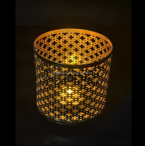 Portavelas decorativo votivo, luz de té votiva, soporte de luz de té decorativo de Navidad para decoración del hogar, hecho a mano, todos los tamaños - Product Image 1