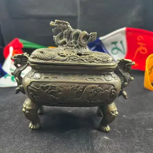 Premium Cultural Aroma <b>Bakhoor</b> Incense Burner Offering <b>Oud</b> Chips Use with Stylish Interior Impact - Product Image 5