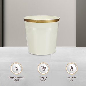 Maceta Metálica Blanca Estilo Cubo para Plantas de Interior y Exterior, Contenedor Decorativo Moderno para Flores, para Hogar, Jardín y Balcón - Product Image 6