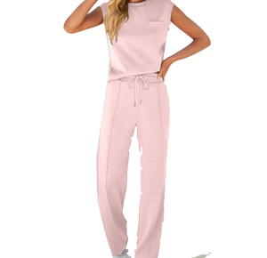 Chándal Ligero para Mujer, Talla Personalizada, Precio Económico, Nueva Llegada, Moda Casual, 100% Algodón Transpirable, Diseño 2 en 1, Felpa - Product Image 2