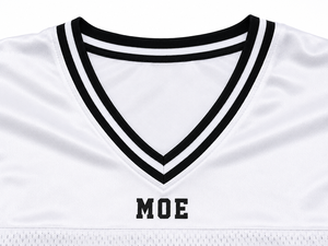 Maillot de football américain classique style Y2K, design personnalisé, surdimensionné, imprimé sur mesure, col en V, maillot de sport rétro en mesh vierge - Product Image 4