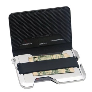 Carteras Cortas de Cuero PU Premium para Hombre, Porta Tarjetas de Identificación, Porta Dinero con Clip - Product Image 4