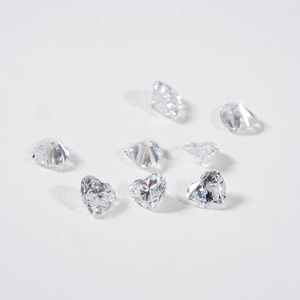 Diamantes Blancos en Forma de Corazón de Alta Calidad, Venta Directa de la India, Color DEF, 0.25/Pz, VS-Si, Cultivados en Laboratorio, Joyería Fina Suelta, SHRAMAN DIAMOND - Product Image 2